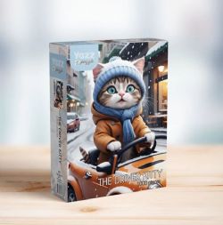 YAZZ PUZZLE CASSE-TÊTE 1000 PIÈCES - LE PILOTE CHAT #3853